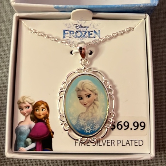 Disney Accessories Frozen Elsa Necklace Poshmark